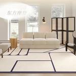 Sala de estar moderna decoração grande área tapete luz luxo tapetes para o quarto macio e macio sala estar tapete casa pelúcia