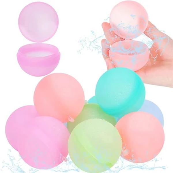 Balões de bomba de água reutilizáveis para crianças e adultos, atividades ao ar livre, piscina, praia, brinquedos banho, jogos de verão, 10-30pcs