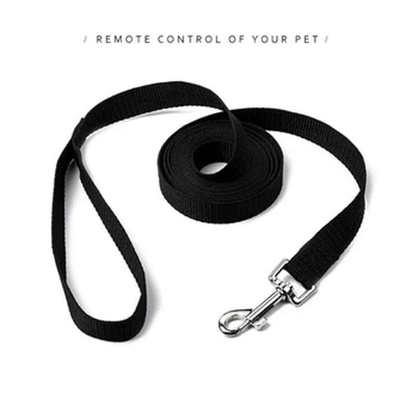 Trela de nylon para cães e gatos, 5 cores, 1,5 m, 1,8 m, 3m, 4,5 m, 6m