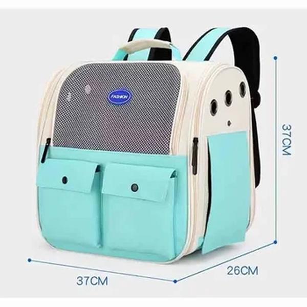 Grande Capacidade Foldable Cat Transportadora Mochila, Pet Carrying Bag, alça ajustável, ventilação, viagens ao ar livre