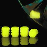 Luminous Fluorescent Valve Caps, Noite Brilhando Decoração, Carro, Motocicleta, Cubo de roda de bicicleta, Stem Cap, Styling Acessórios Do Carro, 20 pcs