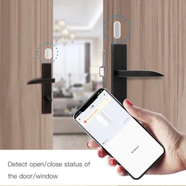 Tuya ZigBee-Smart Home Security Alarm System, Janela e Porta, Gate Sensor, Detector Sensor, Smart Life App, Controle Remoto