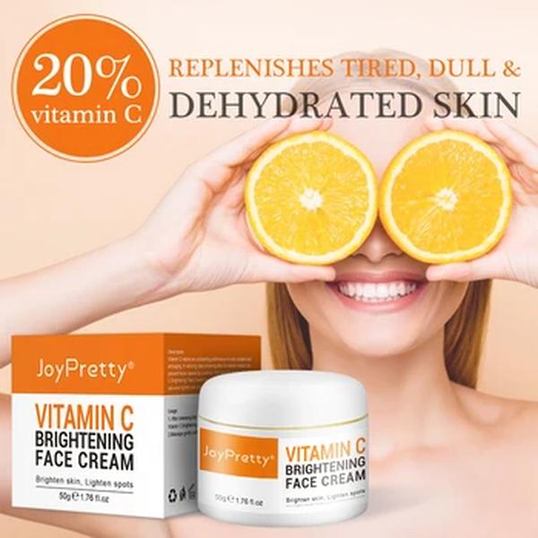 Vitamina C creme facial para remoção de manchas escuras, Creme Facial Clareador, Produtos de cuidados com a pele, Beleza Saúde