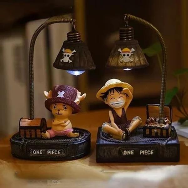 One Piece Luffy high-value animação periférico cartoon bonito desktop noite luz decoração aprendizagem escritório unisex presente de aniversário