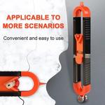 Contour Gauge Scribe Ferramenta, Ferramentas Perfil precisos, Forma Irregular Duplicator, DIY Carpintaria, Edge Corner Medida, Novo