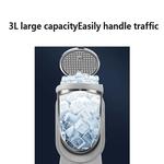 Triturador De Gelo Comercial Elétrico, Máquina De Gelo Raspado, Loja De Chá De Leite, Fabricante De Gelo Pequeno, 80 kg/h