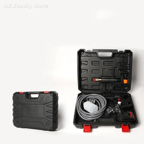 Lavadora elétrica sem fio, Lavadora de carro portátil, Power Cleaner com acessórios, Mangueira de 5 metros, 24V