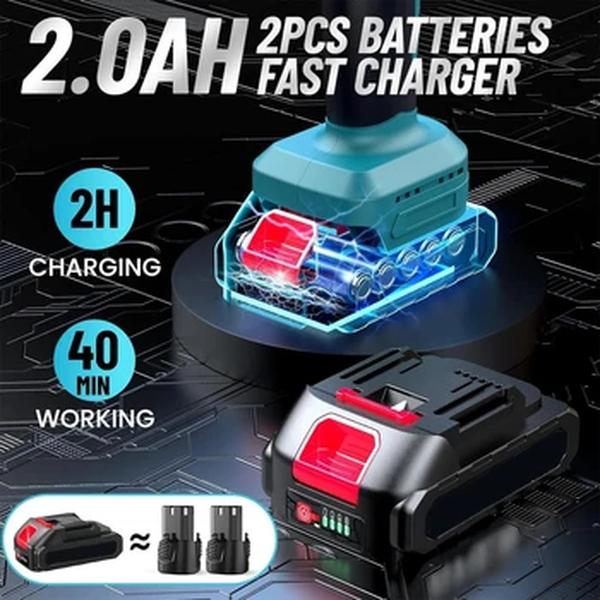 Polidor de carro sem fio, polimento sem fio, 6 engrenagens, máquinas de polimento elétrico, ferramentas elétricas para Makita, bateria 18V, 21V