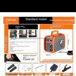 Máquina de solda elétrica, Soldador Tig, Aço Inoxidável, Ferro IGBT Tecnologia, TIG, MMA, Argon Tig Controle, 220V, 315