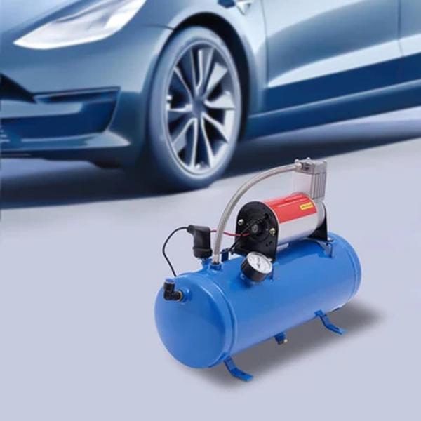 Bomba De Compressor De Ar De Inflação Rápida, Motor De Núcleo De Cobre De Alta Potência, 6L Grande Tanque para Atomobile Pneus Motores Barcos