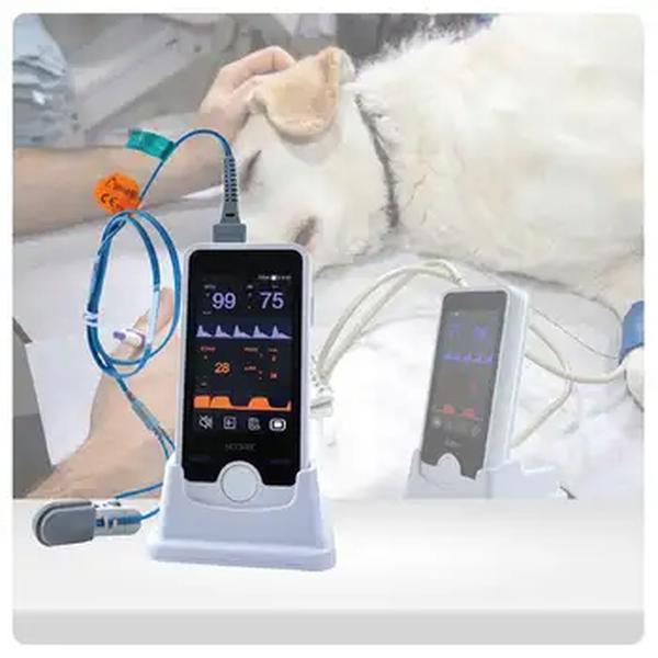 GISTARPET-Equipamento de Diagnóstico e Monitoramento, Monitor Portátil de Oxigênio Sanguíneo, Hospital Veterinário Pet, NIBP, ETCO2, SPO2, PR