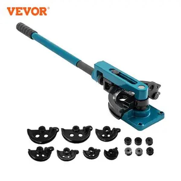 Máquina de dobra de aço multifunction do tubo de cobre do diâmetro 10-25mm do dobrador da tubulação manual de vevor tipo alavanca ferramentas de dobra resistentes da tubulação