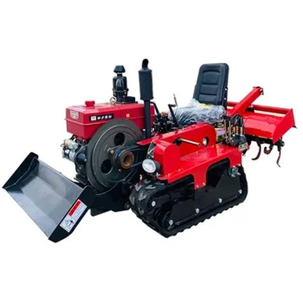 Cultivador Pequeno Acompanhado, Trator De Escavadeira De Pomar Pequeno, Equipamento de Máquinas Agrícolas, 50HP, Venda quente