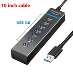 Coleção HUB USB 2.0 para laptop, ABS, metal, USB 3.0, USB3.2, 5Gbps, 10Gbps, PC, acessórios de computador, 4 portas, 7 portas, 28 modelos