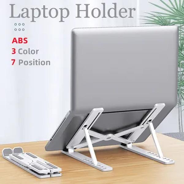 Portátil Leve Suporte Ajustável Laptop, Suporte Notebook, Riser, Tablet Stand, Macbook Air Pro, Xiaomi Acessórios