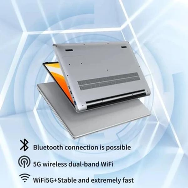 Windows 11 Gaming Laptops, Notebook Anti Luz Azul, 15.6 ", 12th Gen, Intel Alder N95, 32GB, Tela Cheia, 2022