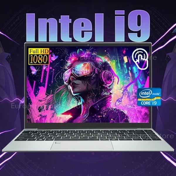 Computador portátil Windows 11, Intel Core i9 8950HK, 14.1 ", 16GB, 1TB, 2TB SSD, PC Office, Notebook de desbloqueio de impressões digitais, 2022