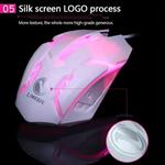 Limei S1 E Esportes LED Luminoso Backlit Wired Mouse USB Com Fio Para Desktop Laptop Mute Office Computer Gaming Mouse