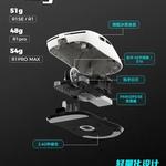 VGN-VXE Dragonfly R1 Mouse sem fio, sensor PAW3395, Nordic 52840, 2KHz, jogo FPS, velocidade inteligente, baixo atraso, jogo de escritório, presente do jogo