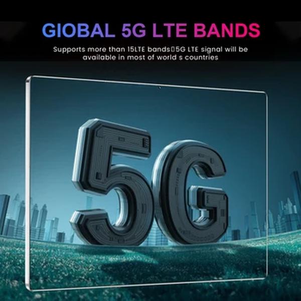 Tablet Android Versão Global WiFi, Nova Rede, Android 13.0, 16GB + 1TB, 11.6 ", 14 Core, 20000mAh, 2024