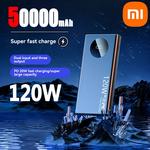 Xiaomi Thin and Light Portable Power Bank, 120W Carregamento Rápido, 50000mAh, Acessórios para Celular, Bateria Externa, Frete Grátis