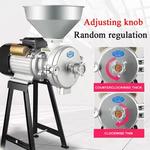 Moedor elétrico de grãos secos, alimentação, moinho de farinha, cereais, arroz, milho, grão, café trigo