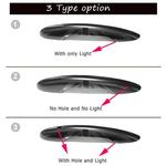 Bandeira preta Door Handle Cover, Car Styling Acessórios, F60 Countryman Decoração Exterior, MINI Cooper S JCW F55, 5-Door