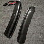 Estilo skymen bonnet pólen cowl scoop para mk1 mini cooper/s/um r50 r52 r53 capa de fibra carbono capa de ventilação de ar r50 r52 guarnição