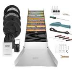 Completa Shot Box Gold Panning Kit, liga de alumínio Gold Mining Equipment, Gold Prospecção Kit, 23 PCs, 16 PCs, 50 em, 12 em
