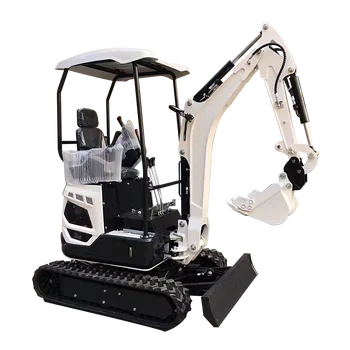 Mini Escavadeira com Motor Forte Bagger, Personalização do Uso Doméstico para Venda, Retroescavadeira, 1.8 Ton