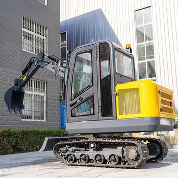 Miniescavadeira chinesa de 2,5 toneladas para venda escavadeira pequena de esteira hidráulica com miniescavadeiras de lança giratória para casa personalizada