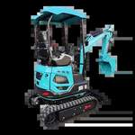 Mini Escavadeira Diesel Flexível, Mini Escavadeira, 1.8 toneladas, Preço Barato, Pode Ser Personalizado, EPA, CE, EURO5