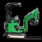 Mini Escavadeira de Maquinaria Agrícola, Escavadeira Hidráulica, Personalizável para Venda, 1Ton, 1000Kg