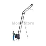 Porta de vidro e elevador de janela Painel solar Guindaste fotovoltaico elétrico de liga de alumínio Guincho talha