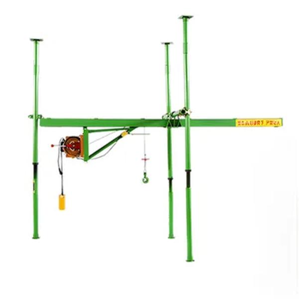 Guindaste móvel tipo deslizante direto interno decora estrutura de elevação elétrica do alimentador