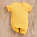 Macacão de algodão estampado em mouse para bebê recém-nascido, roupa de manga curta confortável e macia, menino e menina, bonito, 0-18, verão