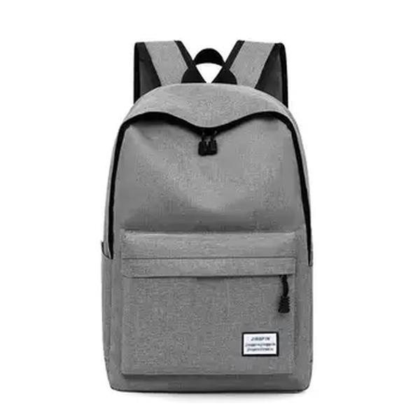 Oxford pano mochila exterior para estudantes do sexo masculino, lazer passeio, grande capacidade, simples, computador viagem