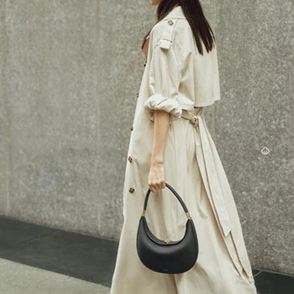 Songmont Series-Bolsa De Ombro De Couro Portátil, Mensal, Bending, Brand Designer, Vários pendulares