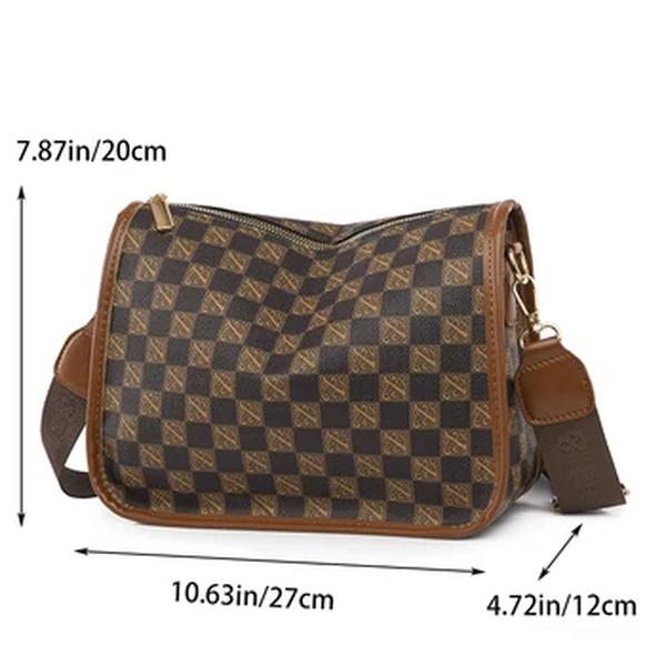 Bolsa de ombro grande para mulheres, fronha, trajeto diário, compras crossbody, vintage