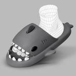 Slides de tubarão para homens e mulheres, chinelos de banheiro EVA, sandálias casuais ao ar livre, chinelos de praia, casa, verão, 2022