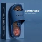 Anti Slip Acupoint Massagem Chinelos para Homens e Mulheres, PVC Home Chinelos