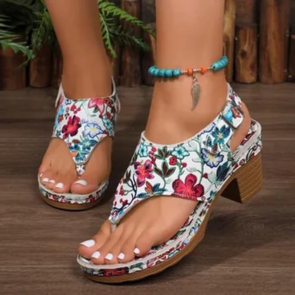 Chinelos de praia casuais ao ar livre femininos, salto alto, médios, novos, verão, 2022