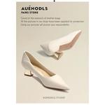 Sapatos de dedo apontado com salto médio para mulheres, salto de bloco, bege, estilo coreano, formal, sexy, primavera, mais recente, E, quadrado, primavera