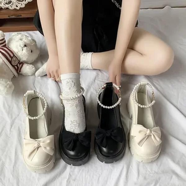 Sapatos femininos de boca rasa, salto quadrado, sola grossa, casual, arco monocromático, elegante, sexy, elegante, elegante, novo, 2024