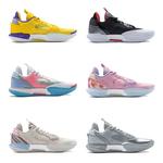 Li-Ning Tênis de basquete profissional masculino, Wade ALL CITY 12, suporte estável para almofada BOOM, tênis wearable, calçados esportivos, ABAU015
