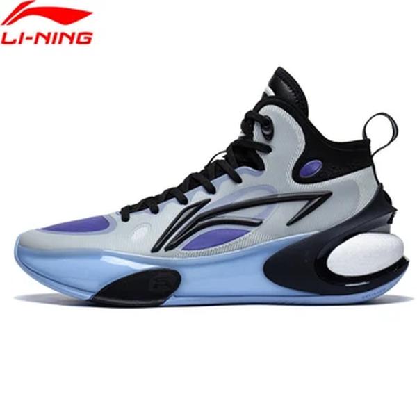 Li-Ning Yushuai XVII Tênis de basquete profissional, almofada BOOM, calçados esportivos SYNCHRO-ADJUST System, tênis wearable, ABAT043