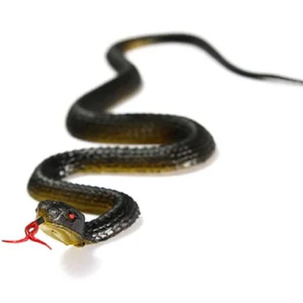 Brinquedo de Serpente de Borracha Realista, Anaconda Assustadora Falsa, Adereços de Halloween para Assustar Pássaros, Truque Prank, Acessórios, 45cm