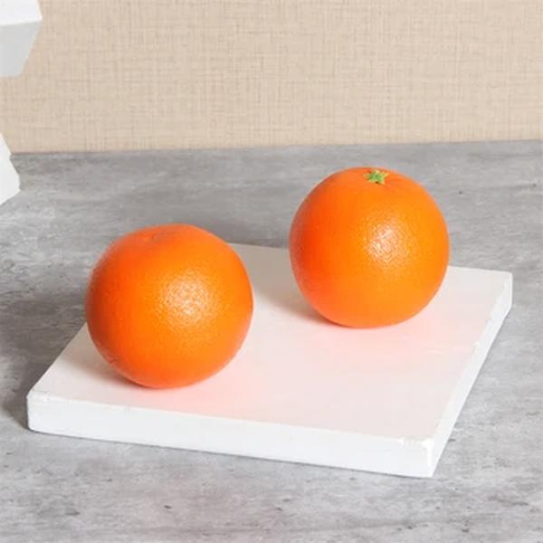 Artificial Laranja Modelo Simulação de Frutas, Fruta Falso, Mobiliário Doméstico, Restaurante Bandeja Decoração, Fotografia, 6 PCs
