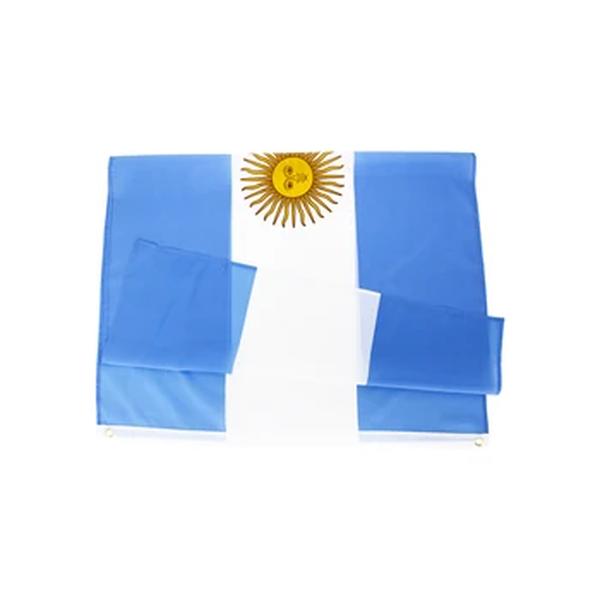 Bandeira Arg Ar Argentina para Decoração, 90x150cm