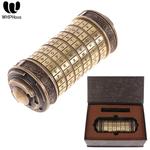 Leonardo Da Vinci Code Metal Toys, Cryptex Locks for Wedding Gifts, Valentine's Day Gifts